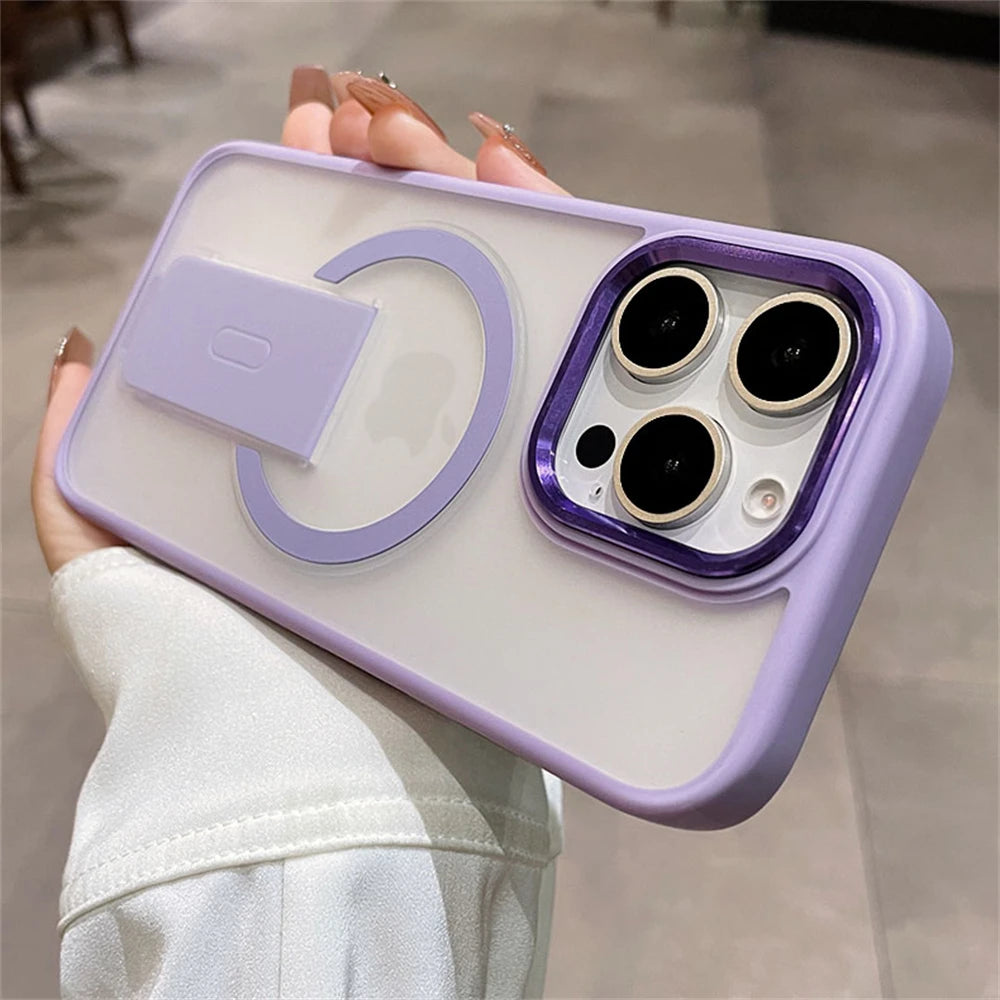 Folding Stand Holder Matte For iPhone 17