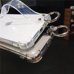 Glitter Powder Wrist Strap Phone Case - Caseably