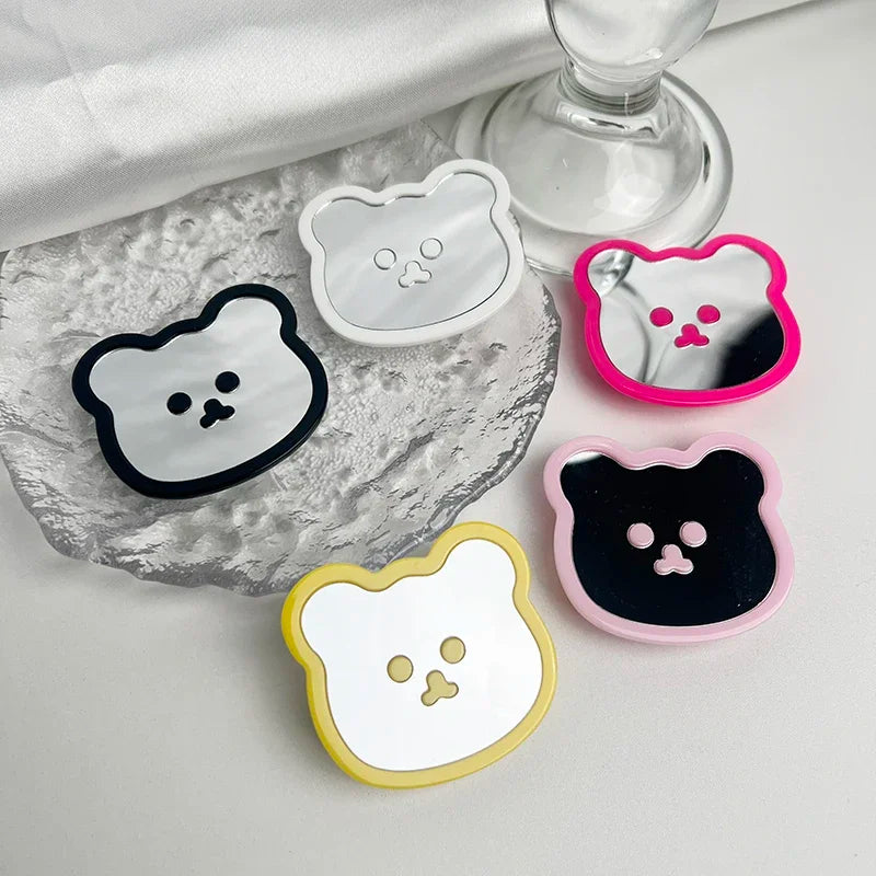 Cute Bear Mirror Magnetic Socket Grip - Caseably