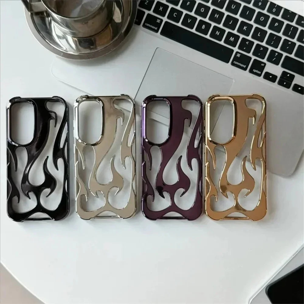 Hollow Slim Flame Pattern Case - Caseably