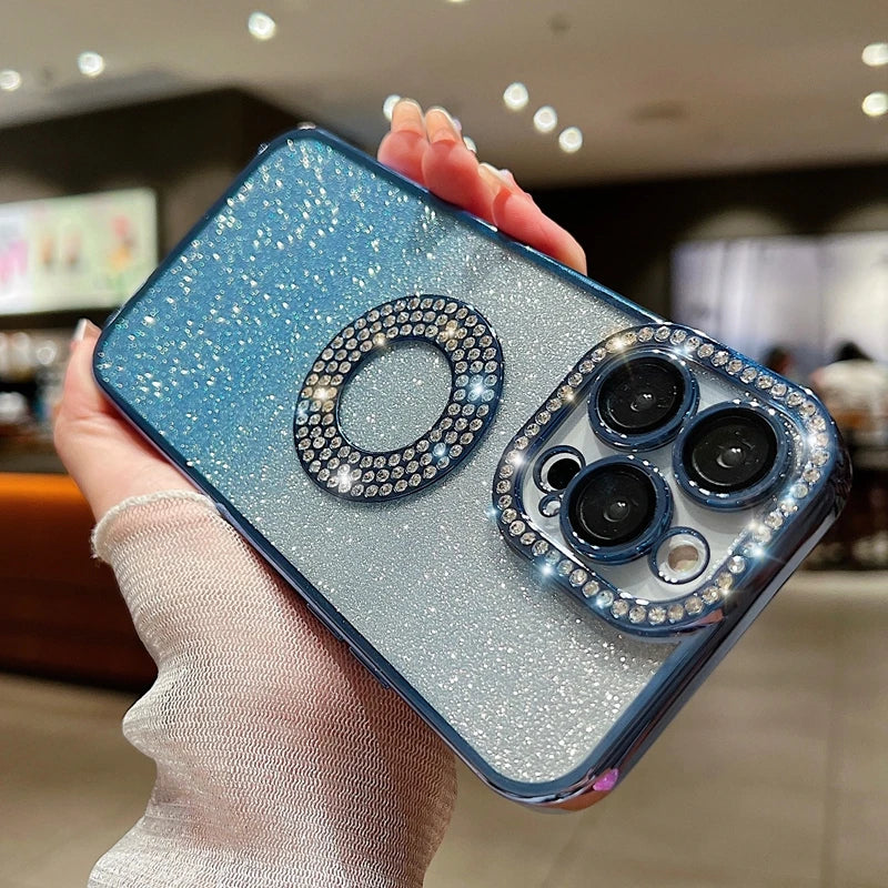 Electroplated Diamond Glitter Phone Case - Caseably