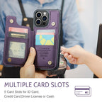 iPhone Wallet Case with Card Holder - Caseably