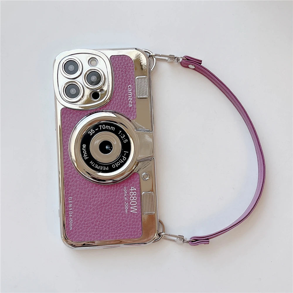 Japan Korean 3D luxury Camera Case - Caseably