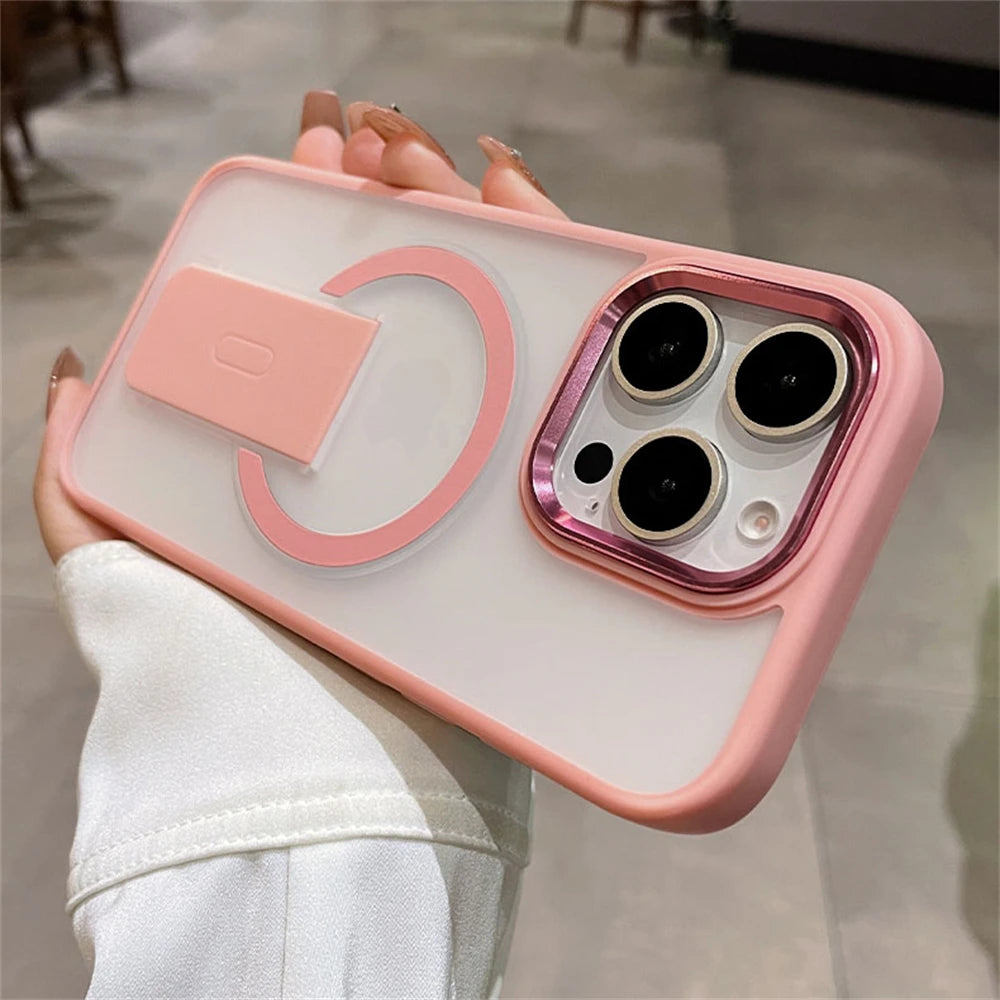 Folding Stand Holder Matte For iPhone 17