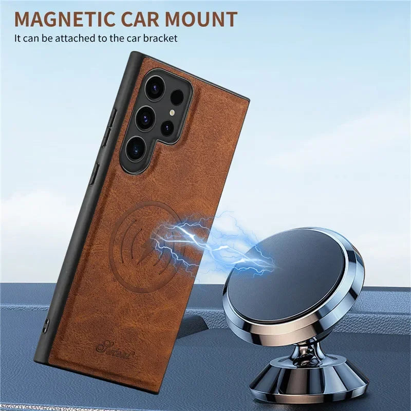Flip Wallet Leather Phone Case For Samsung - Caseably