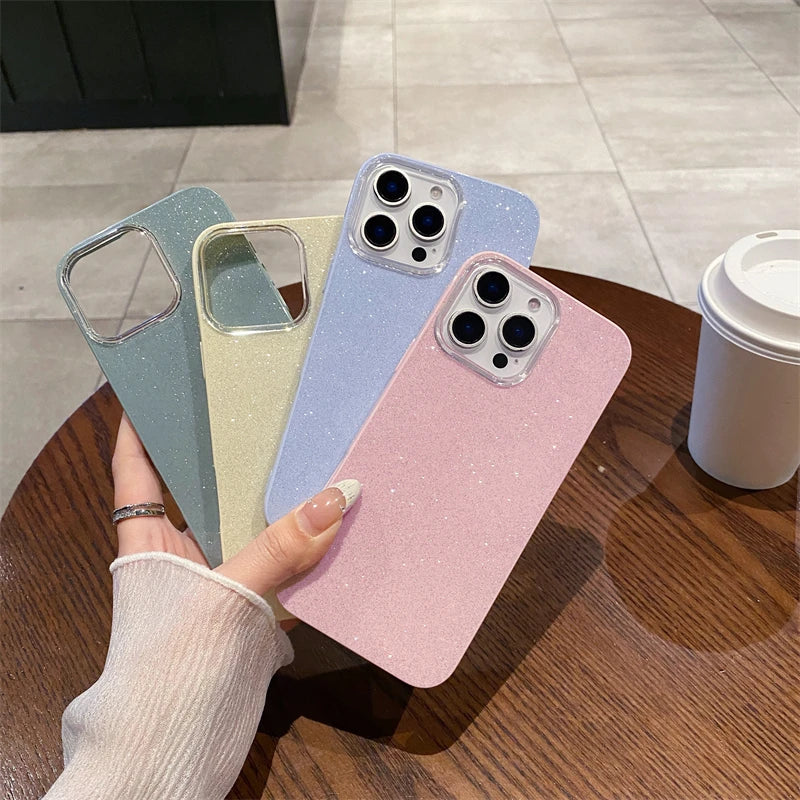 Cute Candy Color Glitter Case - Caseably