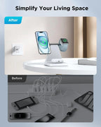 3-in-1 Magnetic Safe Charging Station - Caseably