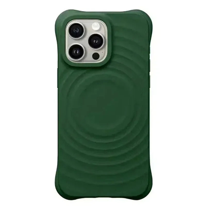Liquid Silicone Ripples Magnetic Phone case