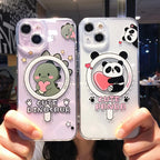 Panda Dinosaur Magsafe Phone Case - Caseably