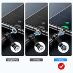 5PCS 7PIN Magnetic Cable Plug