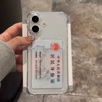 Transparent Card Slot Bag Holder Case - Caseably