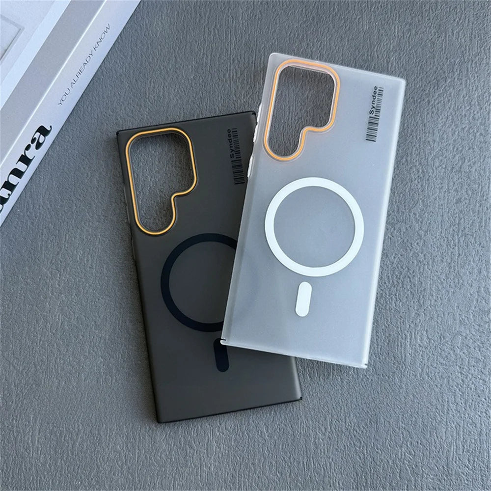 Mat Magnetic Wireless Charge Magsafe Case - Caseably