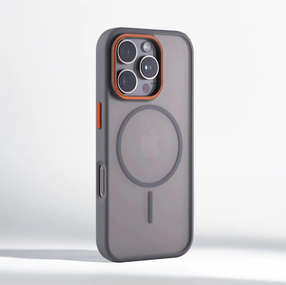 Luxury Matte Translucent Magnetic Case