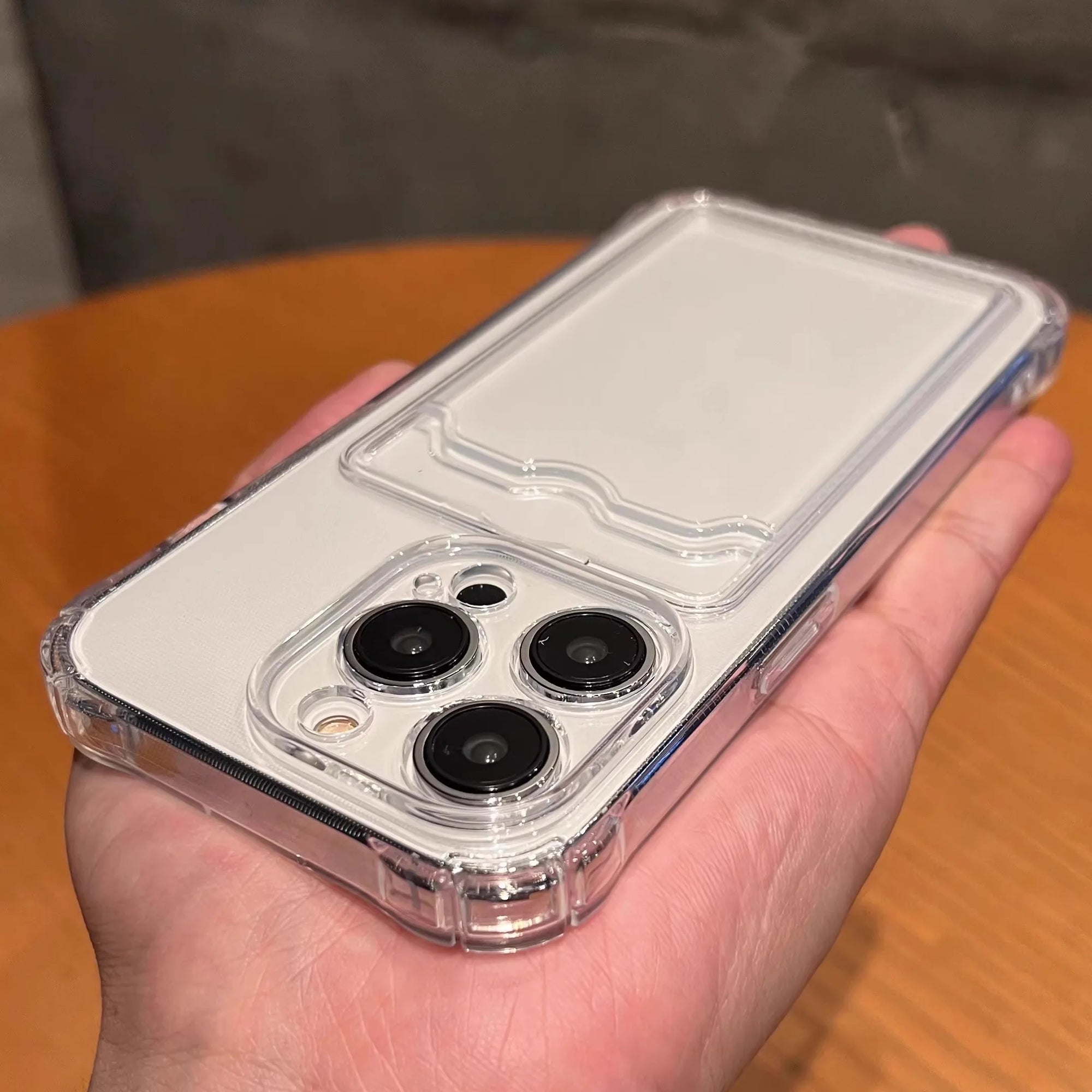 Transparent Card Slot Bag Holder Case - Caseably