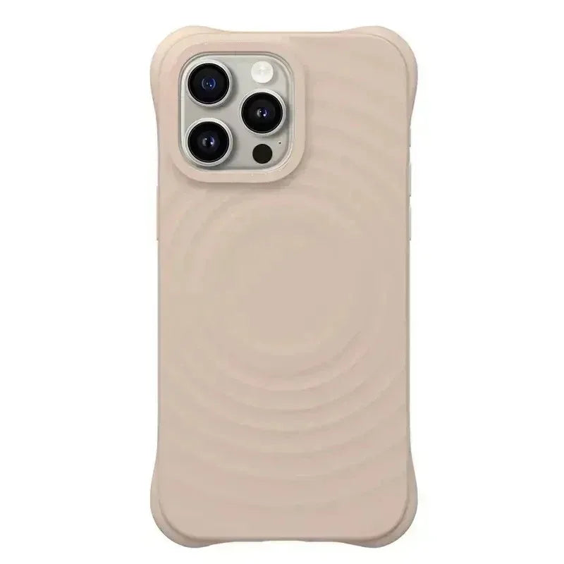 Liquid Silicone Ripples Magnetic Phone case