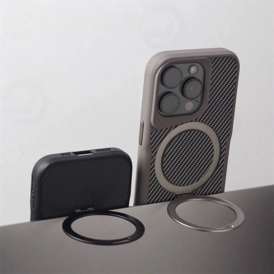 Luxury For Magsafe Shockproof Frame Armor Case