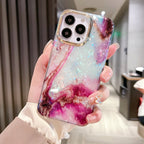 Luxury Marble Shell Pattern Case - Caseably