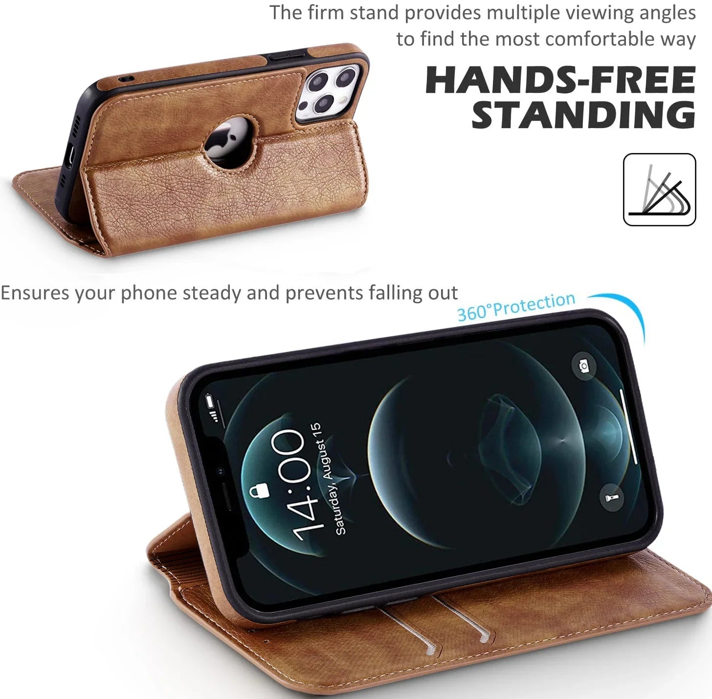 Leather Case For iPhone - Caseably