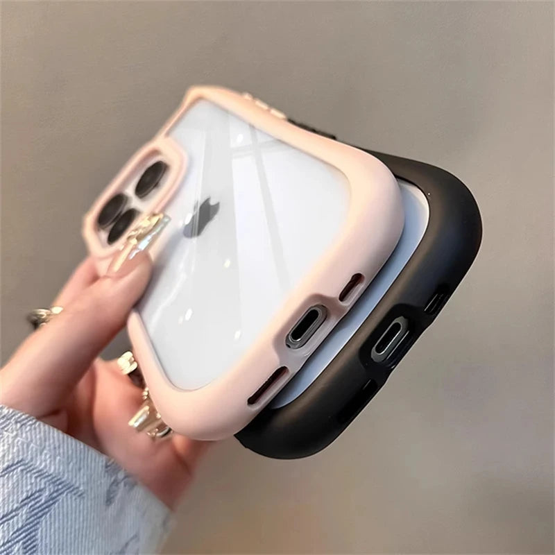 Cute Cartoon Ears Transparent Case - Caseably