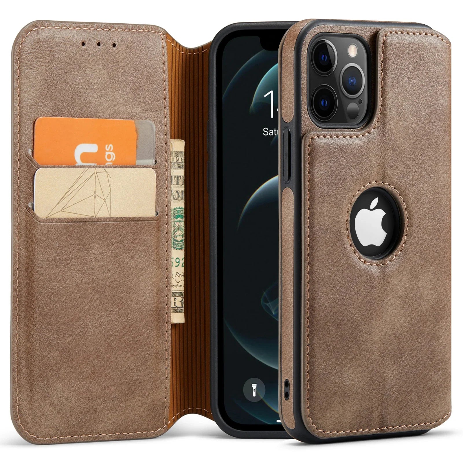 Leather Case For iPhone - Caseably