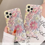 Luxury Painting Flowers Phone Case - Caseably