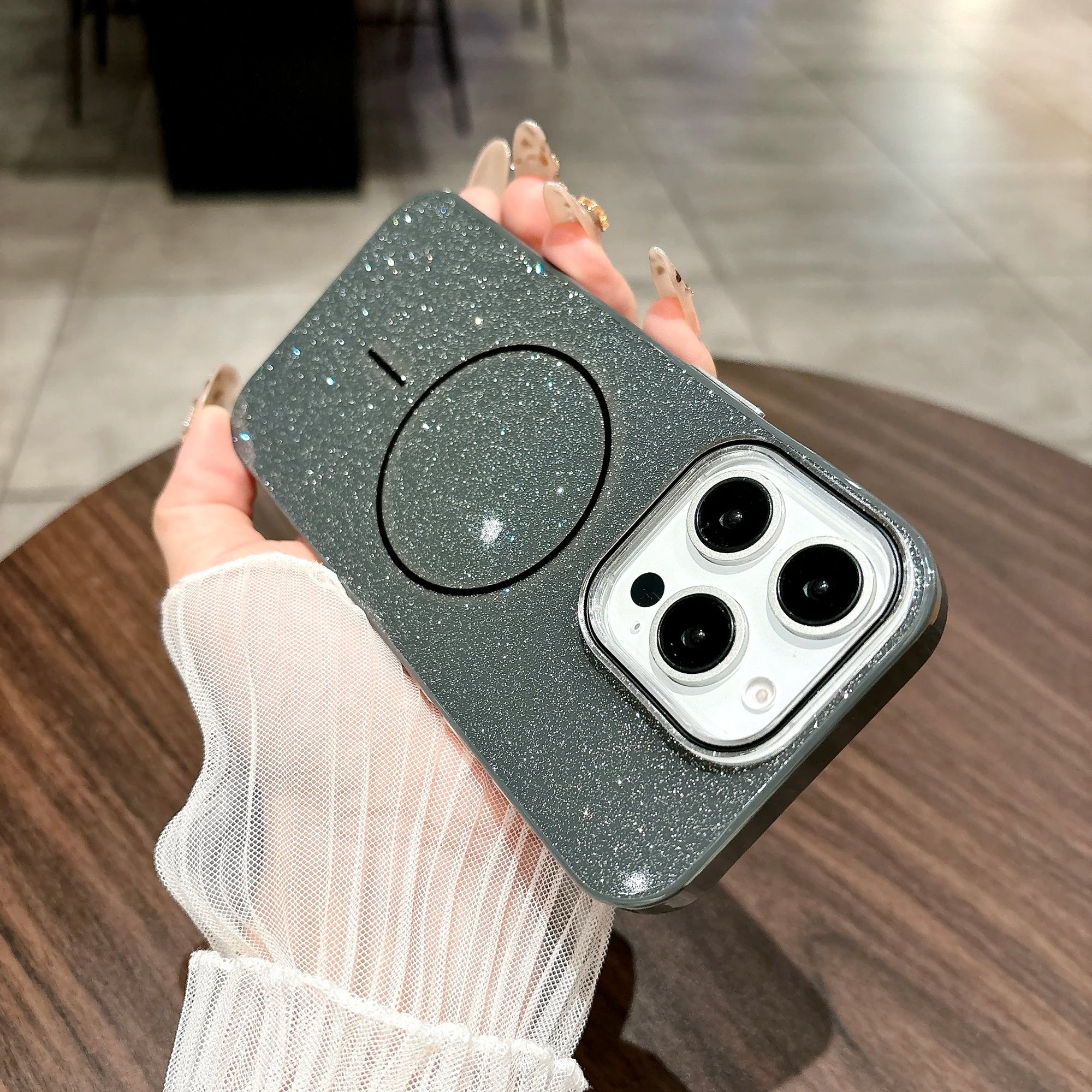Luxury Bling Glitter Magsafe Case - Caseably