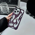 3D Flame Pattern Phone Case - Caseably