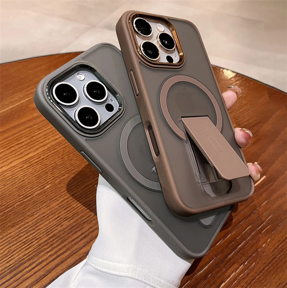Folding Stand Holder Matte For iPhone 17