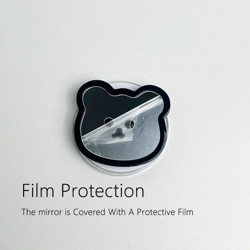 Cute Bear Mirror Magnetic Socket Grip - Caseably