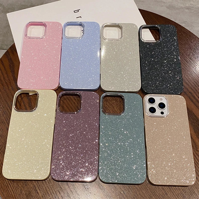 Cute Candy Color Glitter Case - Caseably