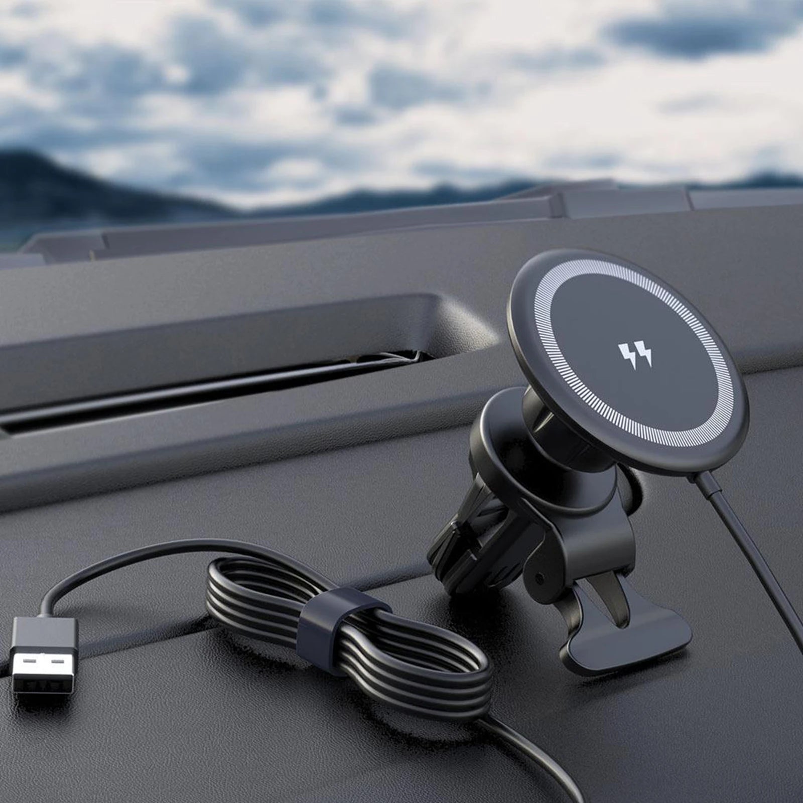 Wireless Charger Mount - Caseably