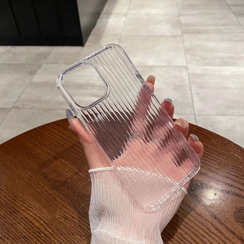 Soft Corrugated Transparent Case - Caseably