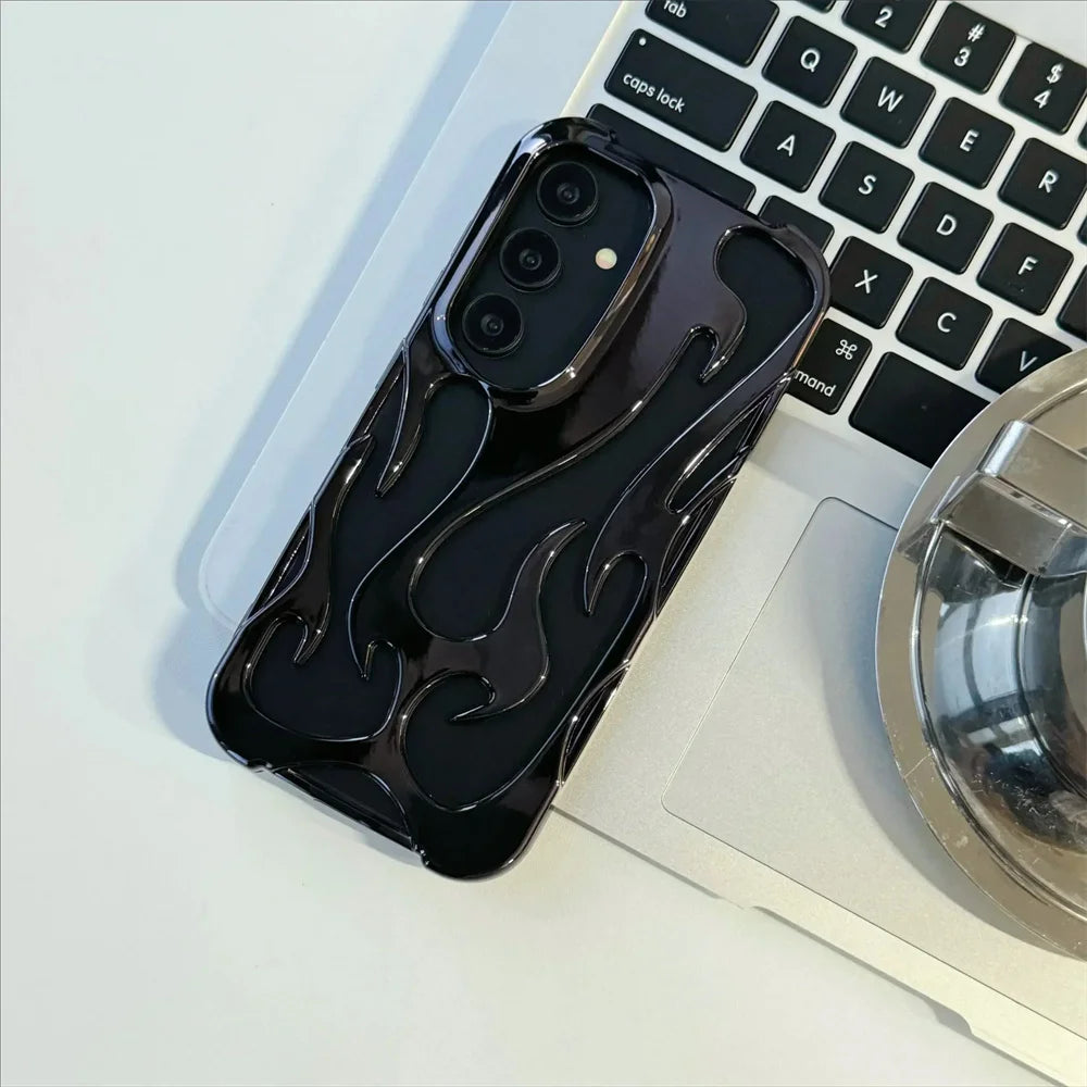 Hollow Slim Flame Pattern Case - Caseably
