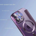 Electroplated Flip Leather Case