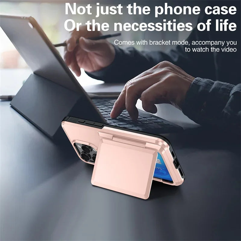 Card Wallet Phone Cases - Caseably