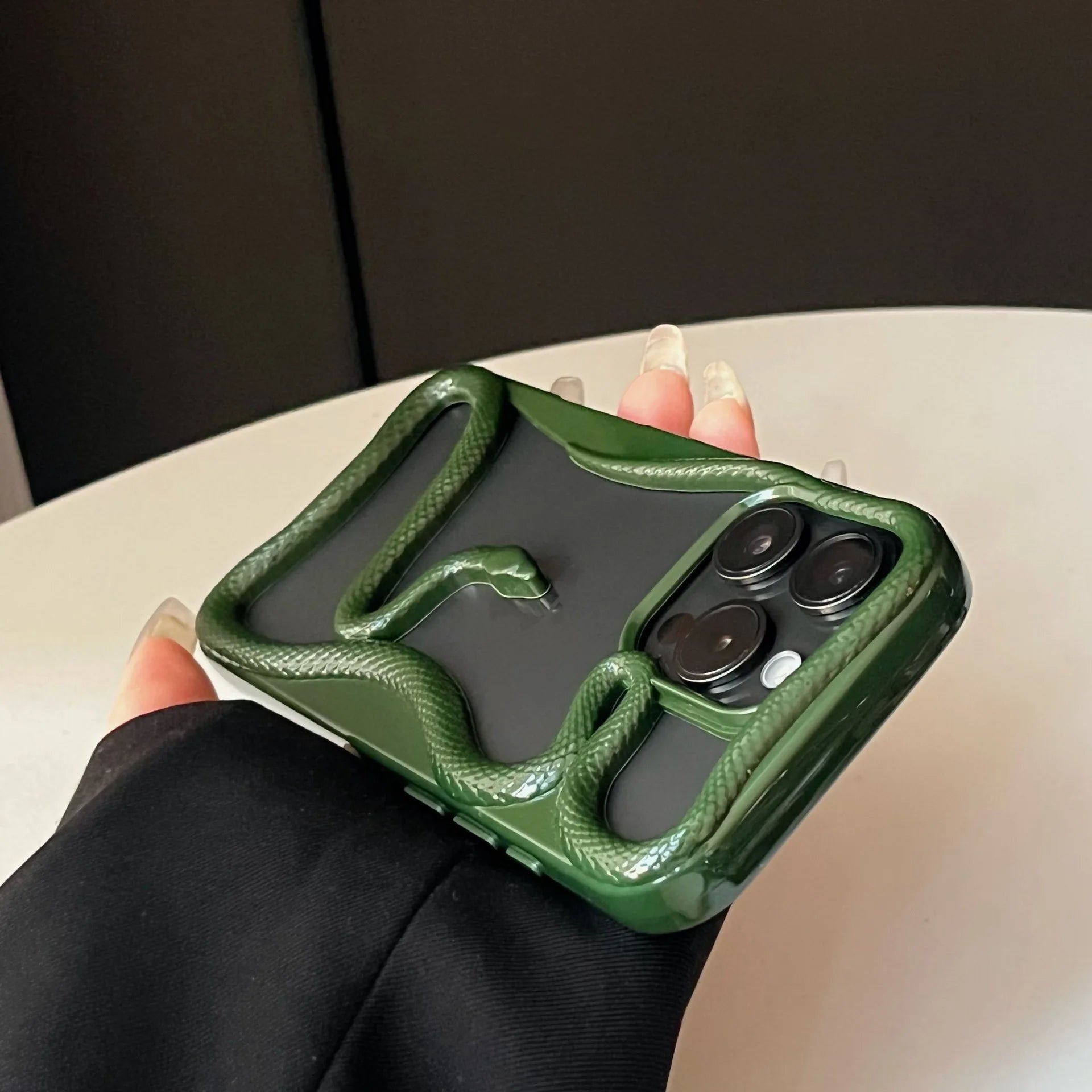 Cool 3D Snake Hollow Phone Case - Caseably