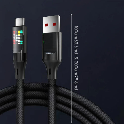 120W Type C Fast Charging Cable - Caseably