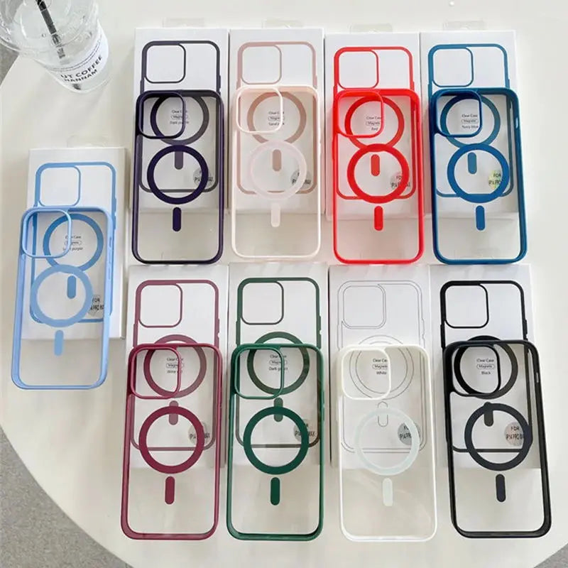 Clear Wireless Charging Case - Caseably