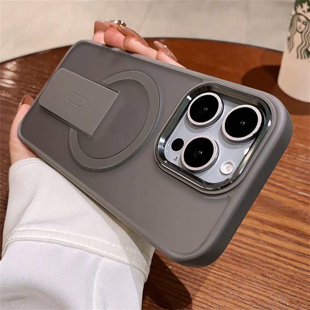 Folding Stand Holder Matte For iPhone 17