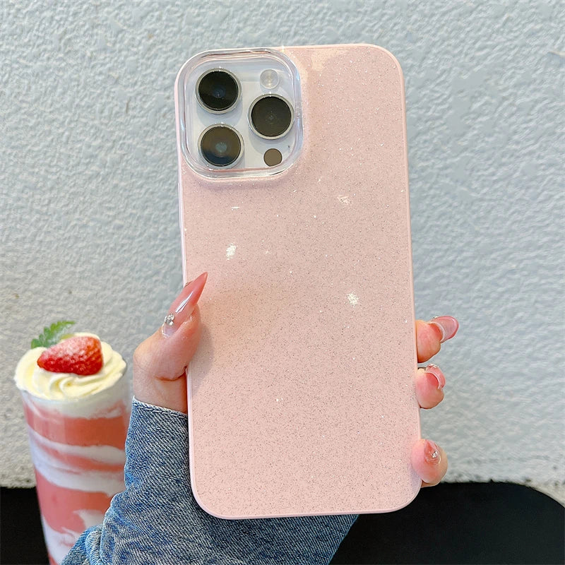Cute Candy Color Glitter Case - Caseably