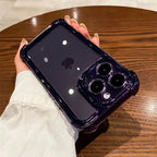 Transparent Silicone Armor Shockproof Case - Caseably