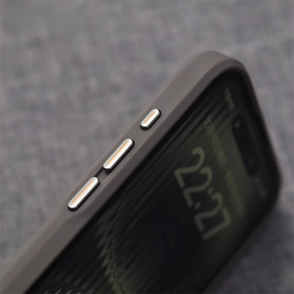 Luxury For Magsafe Shockproof Frame Armor Case