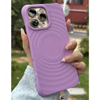 Liquid Silicone Ripples Magnetic Phone case