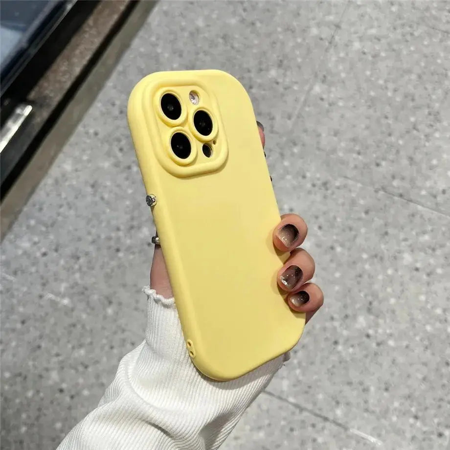 Candy Color Soft Silicone Phone Case - Caseably