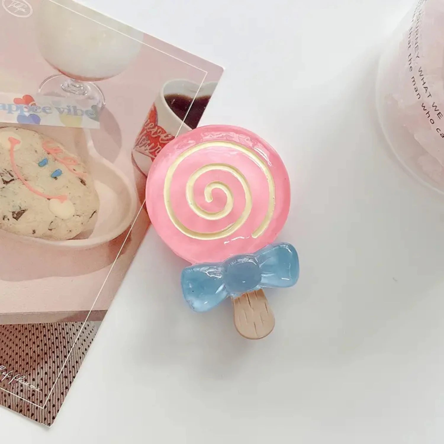 3D Lollipop Korea Epoxy Cute Stand - Caseably