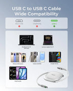 USB C to USB C Cable 240W Charger Cord