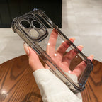 Transparent Silicone Armor Shockproof Case - Caseably