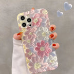 Luxury Painting Flowers Phone Case - Caseably