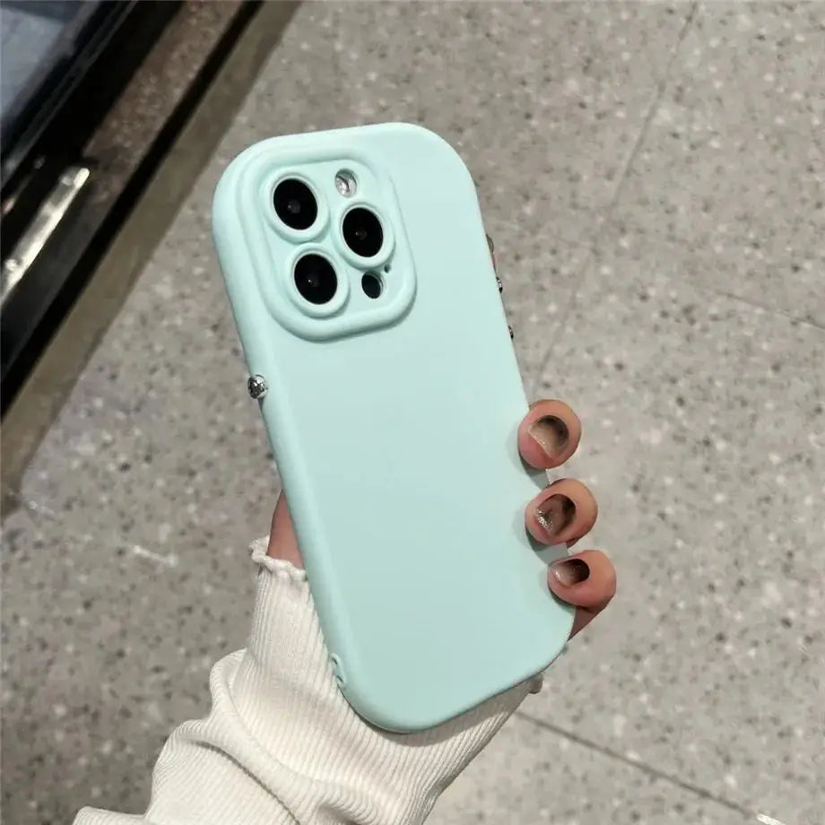 Candy Color Soft Silicone Phone Case - Caseably