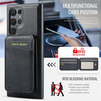 Leather Flip Phone Case - Caseably